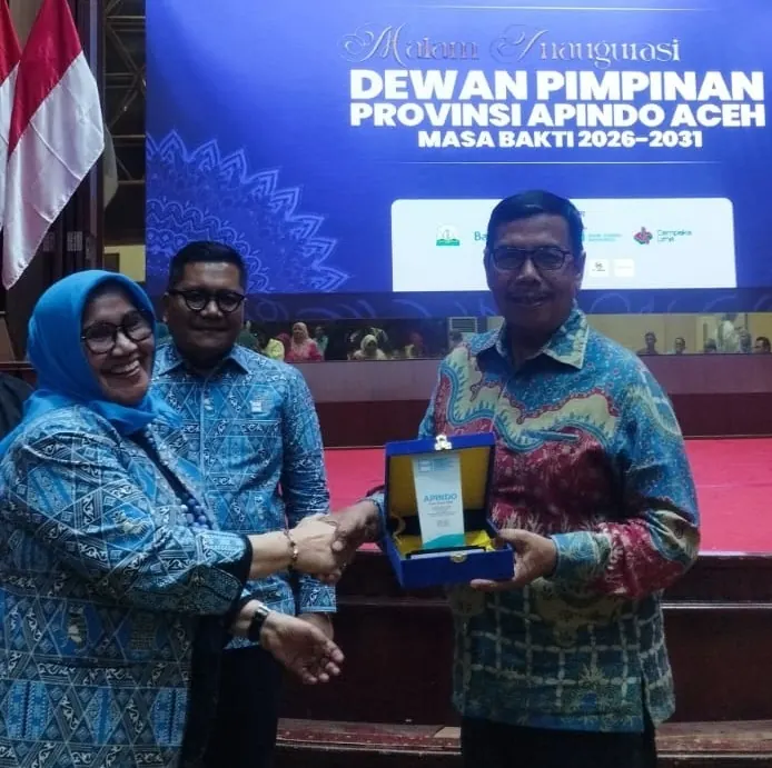 Pelantikan pengurus APINDO Aceh 2026–2031